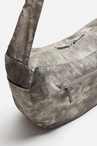 WORN EFFECT NYLON BAG
