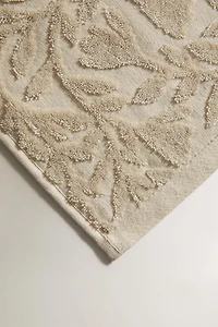 EMBROIDERED BORDER BATH TOWEL