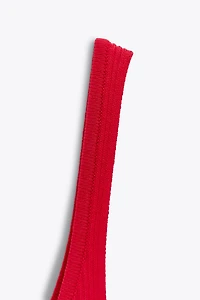 FITTED KNIT DRESS