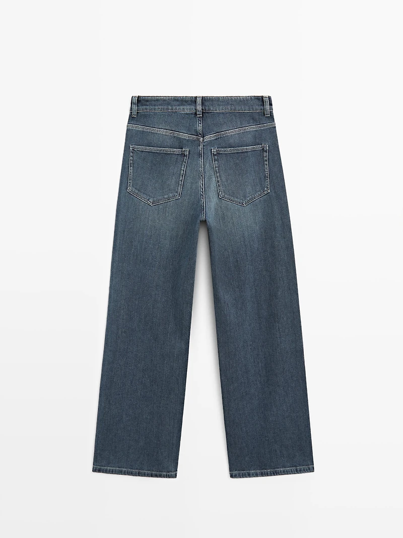 Jean relaxed fit mid-rise