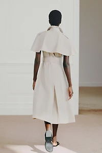 ZW COLLECTION CAPE SHIRT DRESS