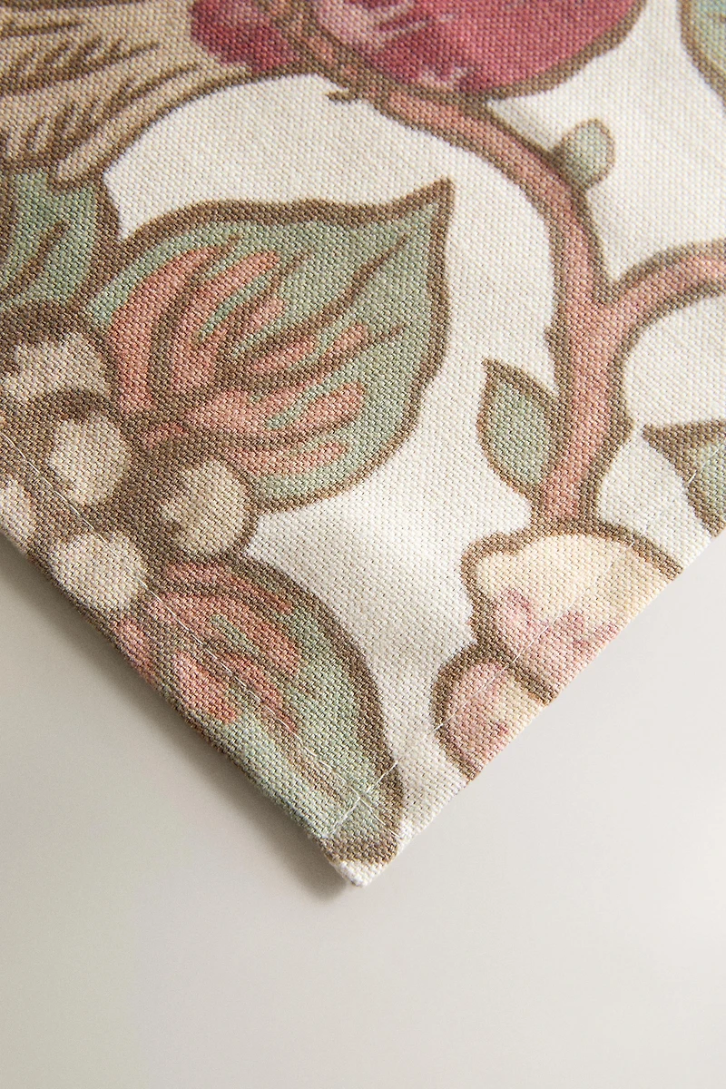 FLORAL AND BIRD COTTON TABLECLOTH | KATHARINE POLE