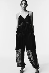 LIMITED EDITION COMBINATION LACE TOP