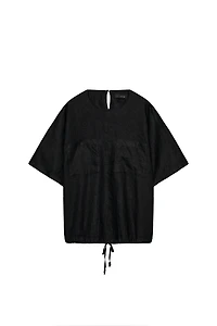 100% LINEN LACED TOP ZW COLLECTION