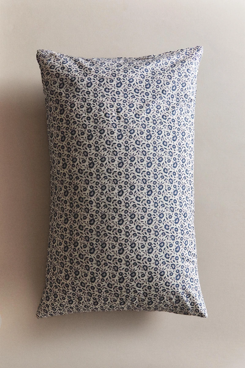 KIDS FLORAL COTTON PILLOWCASE