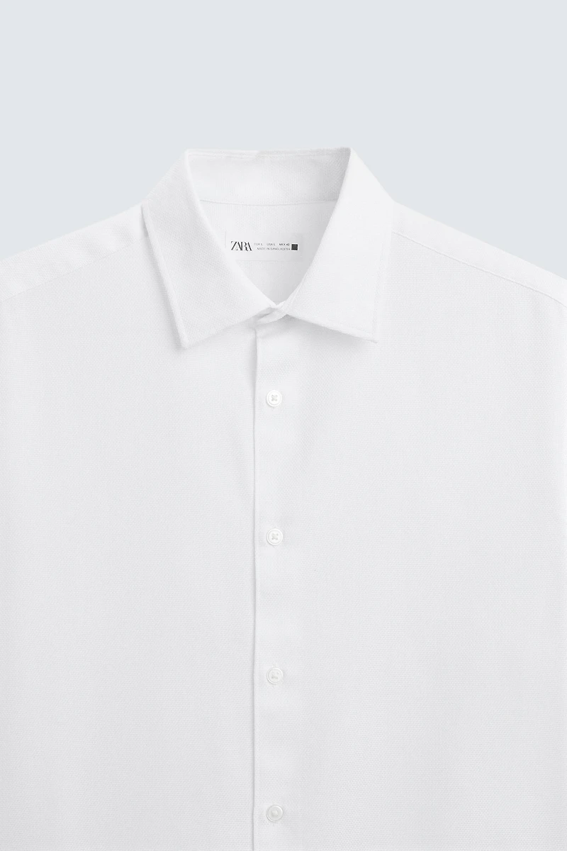 EASY CARE TEXTURED SHIRT