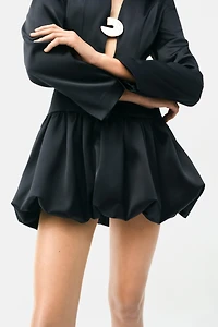 PUFFBALL MINI DRESS