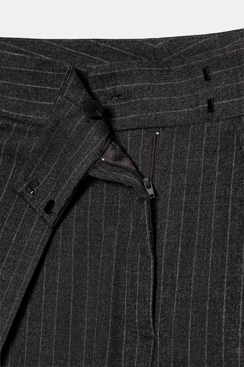 ZW COLLECTION PLEATED WIDE LEG PANTS