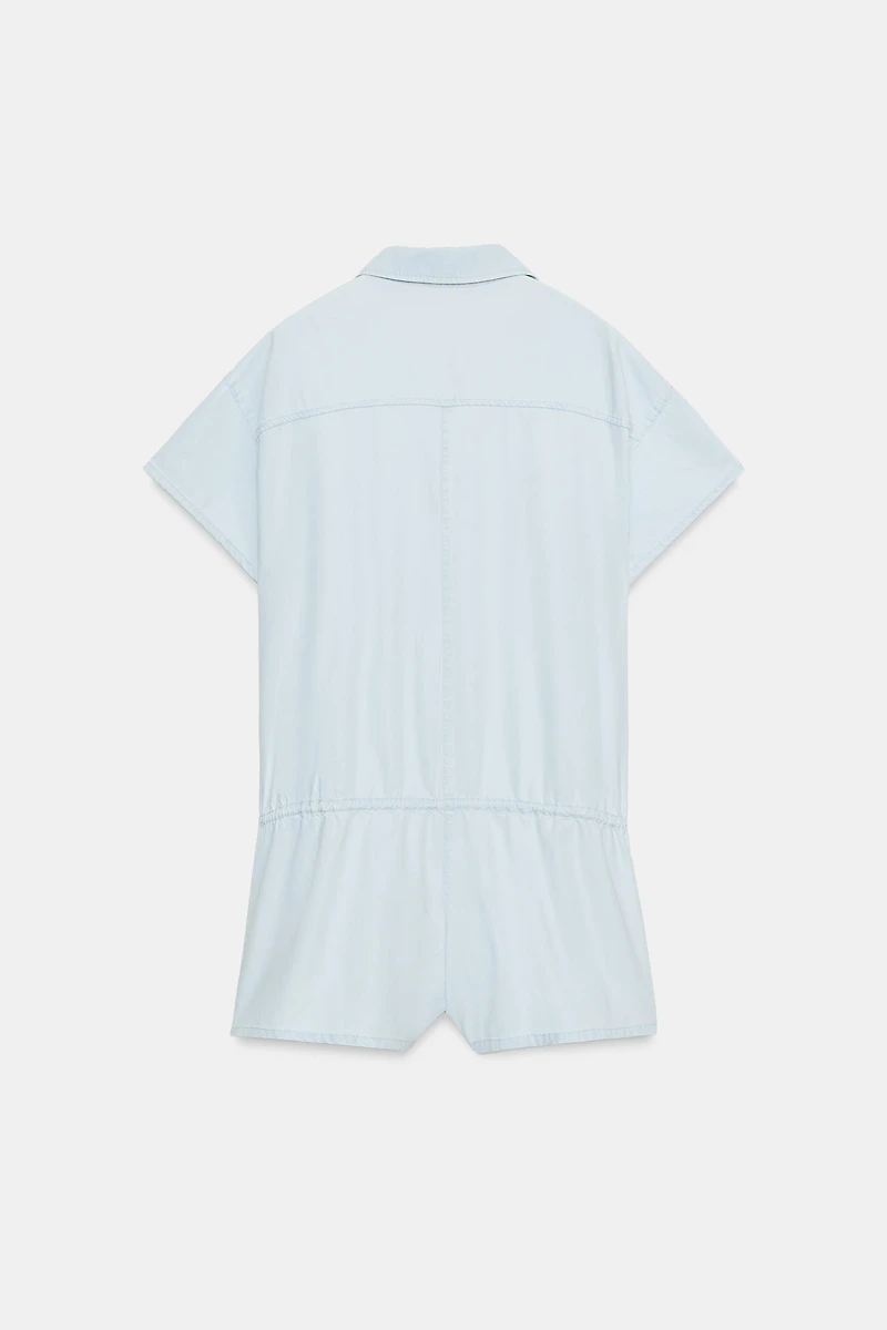 COMBI-SHORT FLUIDE À POCHES