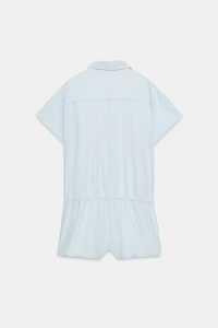 COMBI-SHORT FLUIDE À POCHES