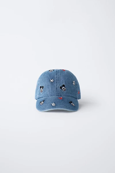 MICKEY MOUSE © DISNEY EMBROIDERED DENIM CAP