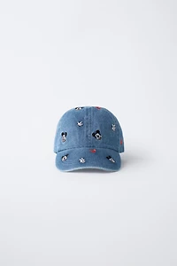 MICKEY MOUSE © DISNEY EMBROIDERED DENIM CAP