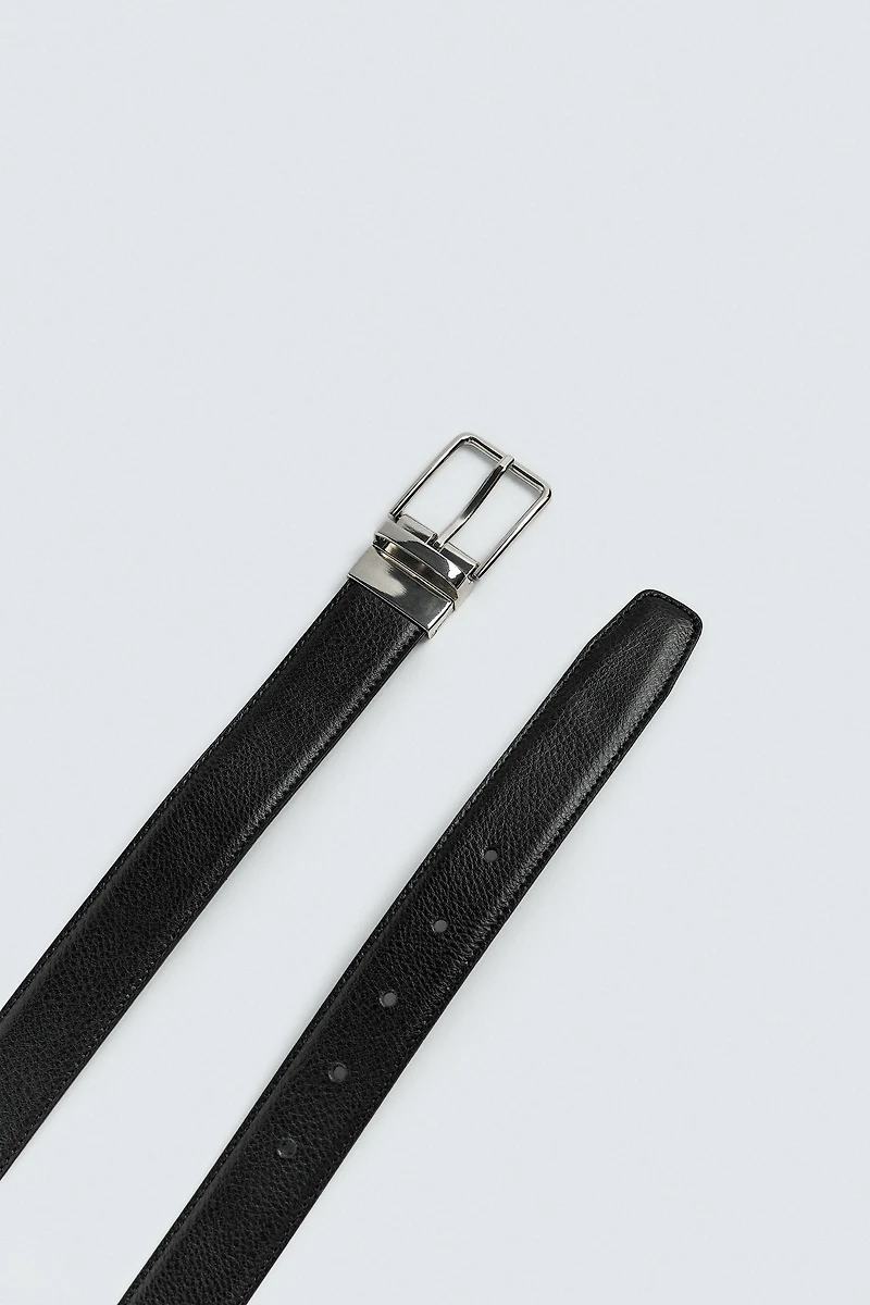 REVERSIBLE LEATHER BELT