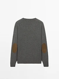 100% cashmere knit sweater