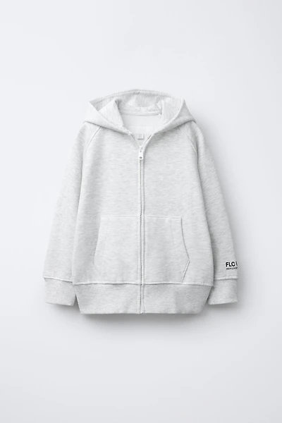 SWEAT EN MOLLETON ZIPP