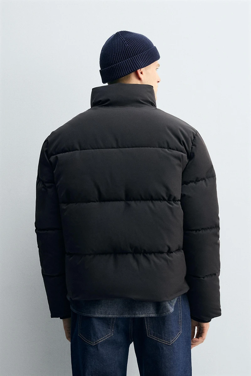 BOXY FIT WATER REPELLENT PUFFER JACKET