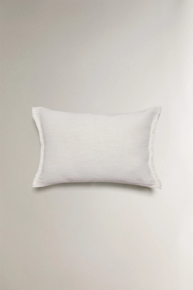 LINEN THROW PILLOW COVER