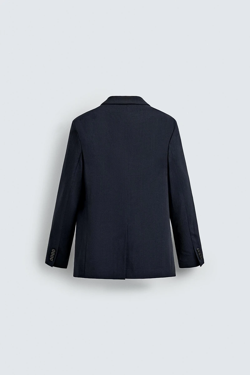 100% WOOL SUIT BLAZER