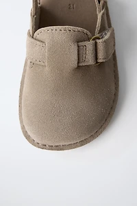 SABOTS BAREFOOT EN CUIR