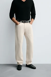 REGULAR STRAIGHT FIT JEANS