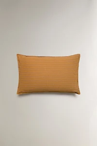 STRIPED THROW PILLOW COVER