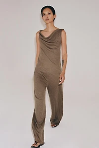 PANTALON DROIT RUSTIQUE
