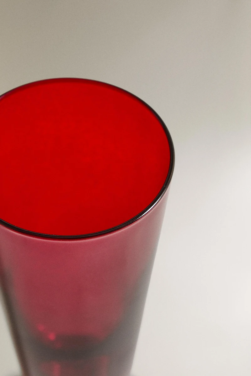 FLÛTE EN VERRE DE NOËL