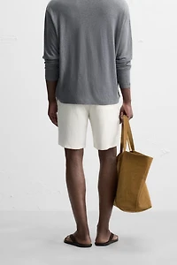 SHORTS WITH LINEN