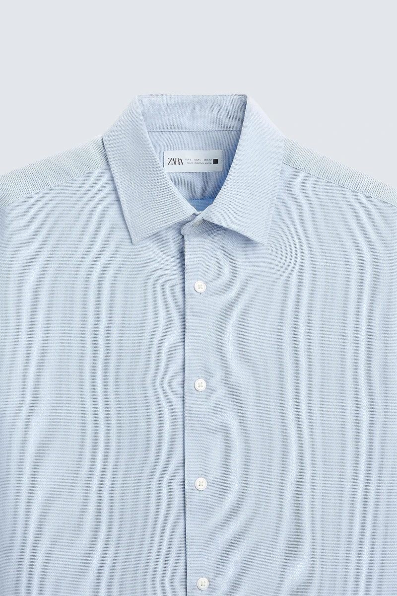 EASY CARE TEXTURED SHIRT
