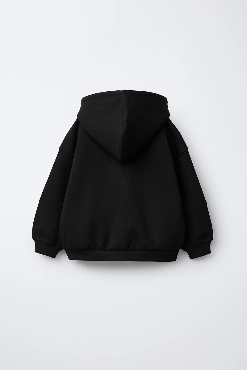 INTERLOCK ZIP SWEATSHIRT