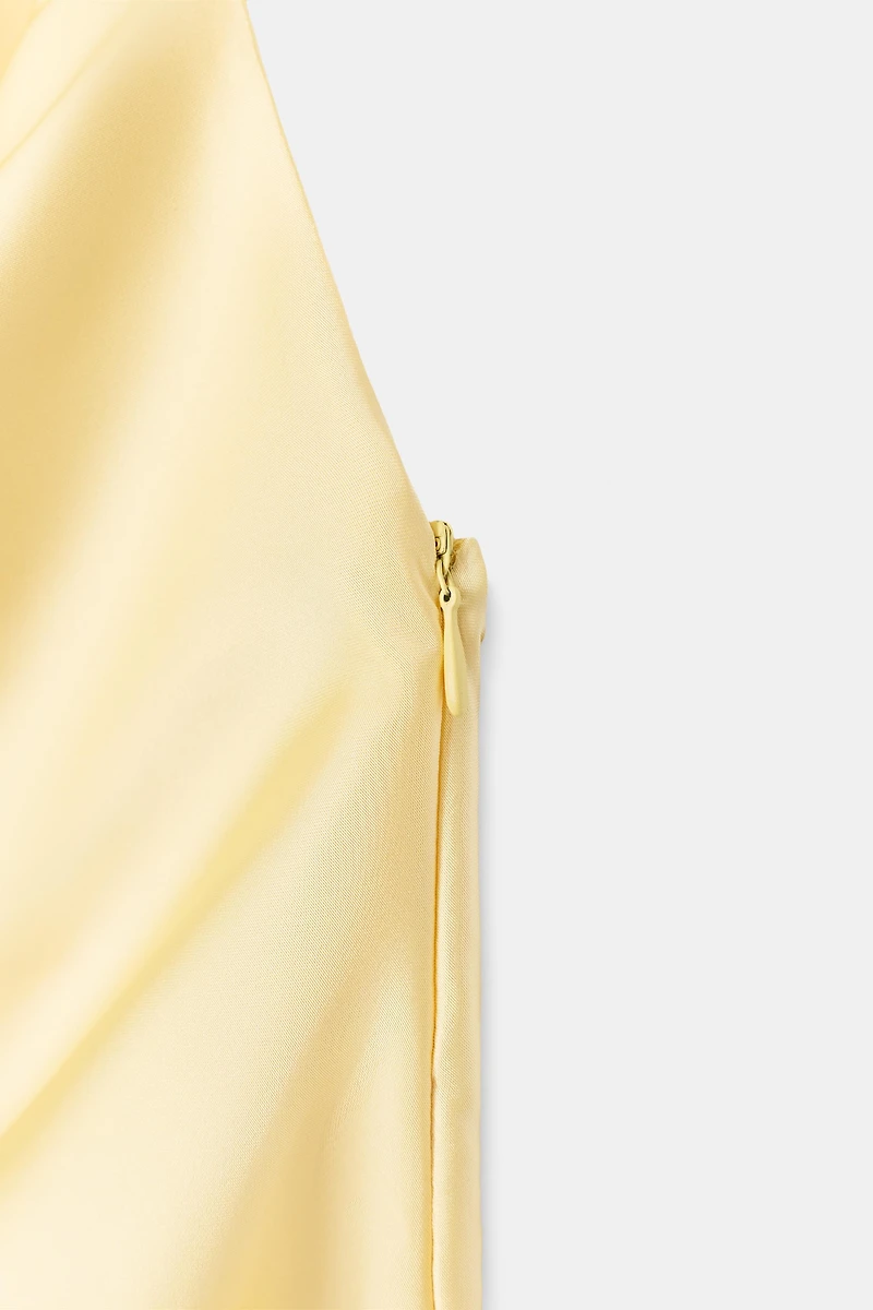 ROBE MINI SATINÉE À FAJÍN