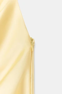 ROBE MINI SATINÉE À FAJÍN