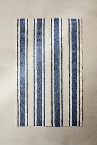 BATH MAT WITH IRREGULAR STRIPES