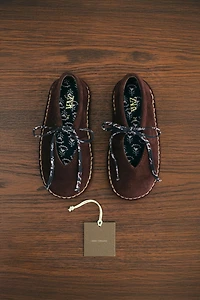 ZARA TIMELESS - LEATHER BALLET FLATS