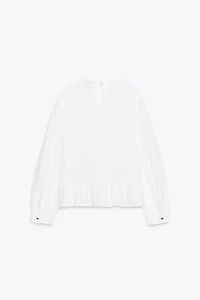 BLOUSE PÉPLUM ENTRE-DEUX