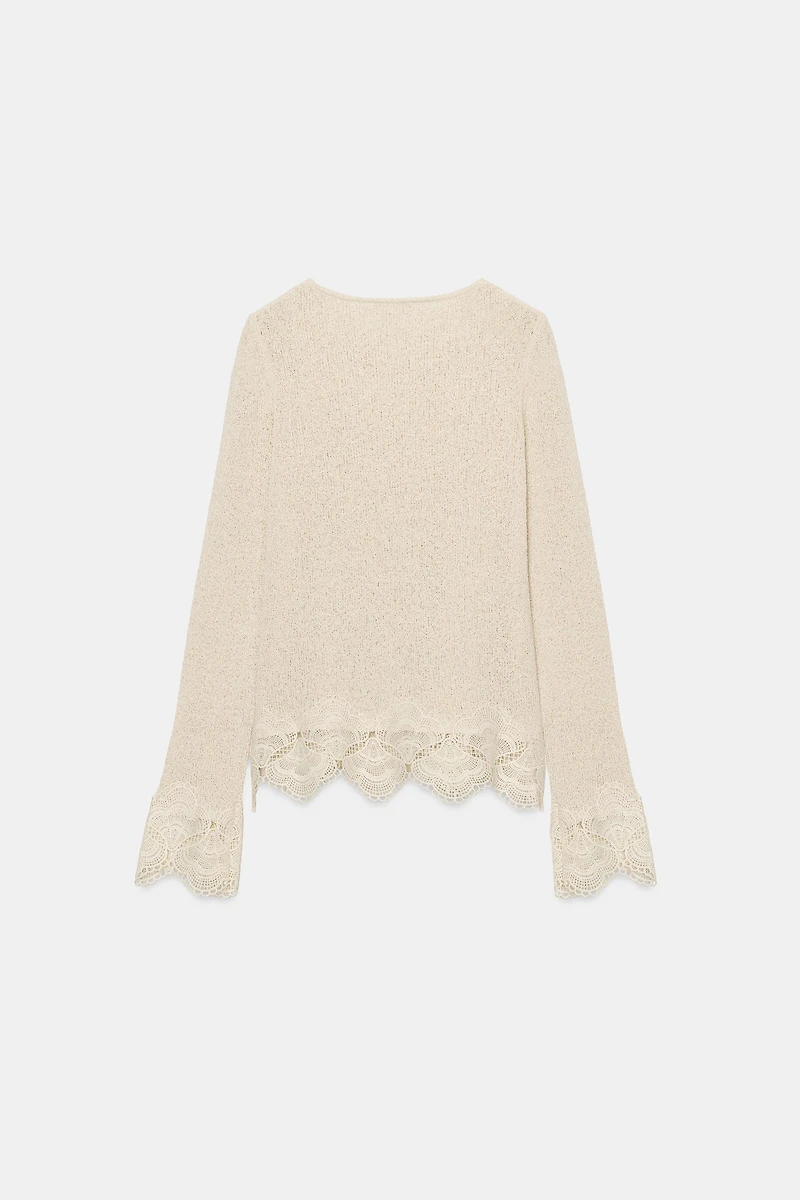 RUSTIC CROCHET TOP