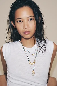 PACK OF 3 BEADED CHAIN NECKLACES