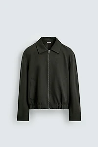 TEXTURED TWILL JACKET