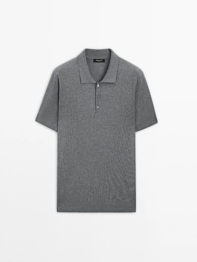 Polo en maille de coton