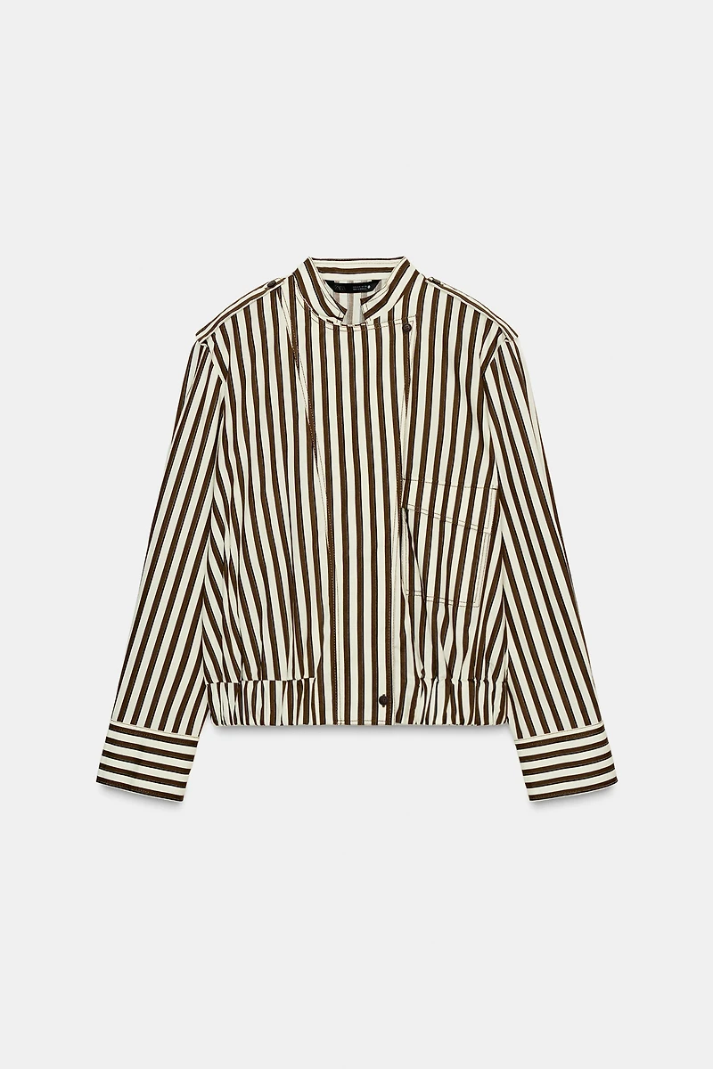 ZW COLLECTION STRIPED SHIRT