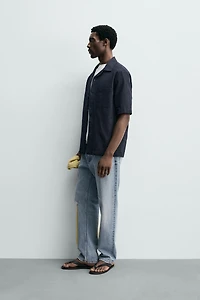 RELAXED FIT POCKET SHIRT