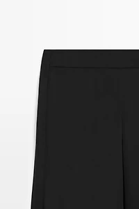 Straight-leg flowing pants
