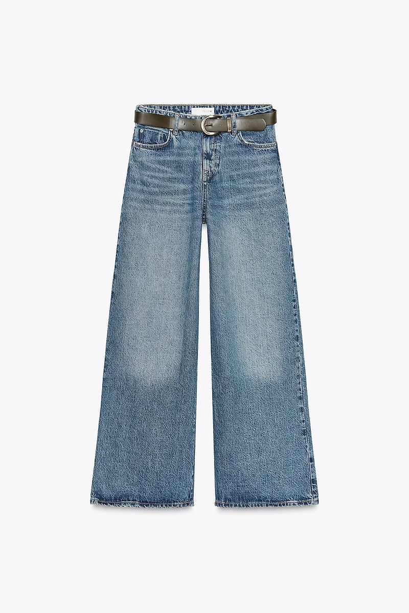 Z1975 HIGH-WAISTED WIDE LEG LOOSE FIT JEANS