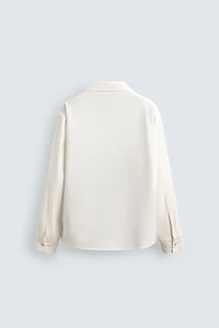 CHEMISE FLUIDE COUPE DÉCONTRACTÉE