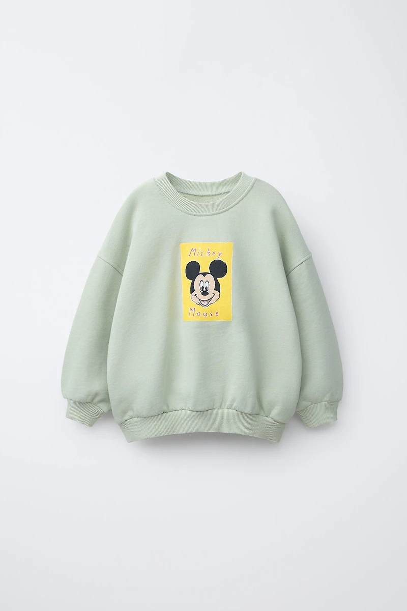 MICKEY MOUSE © DISNEY PRINT SWEATSHIRT