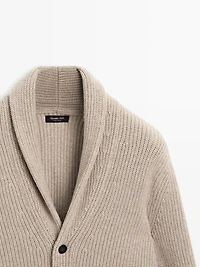 Cardigan à revers