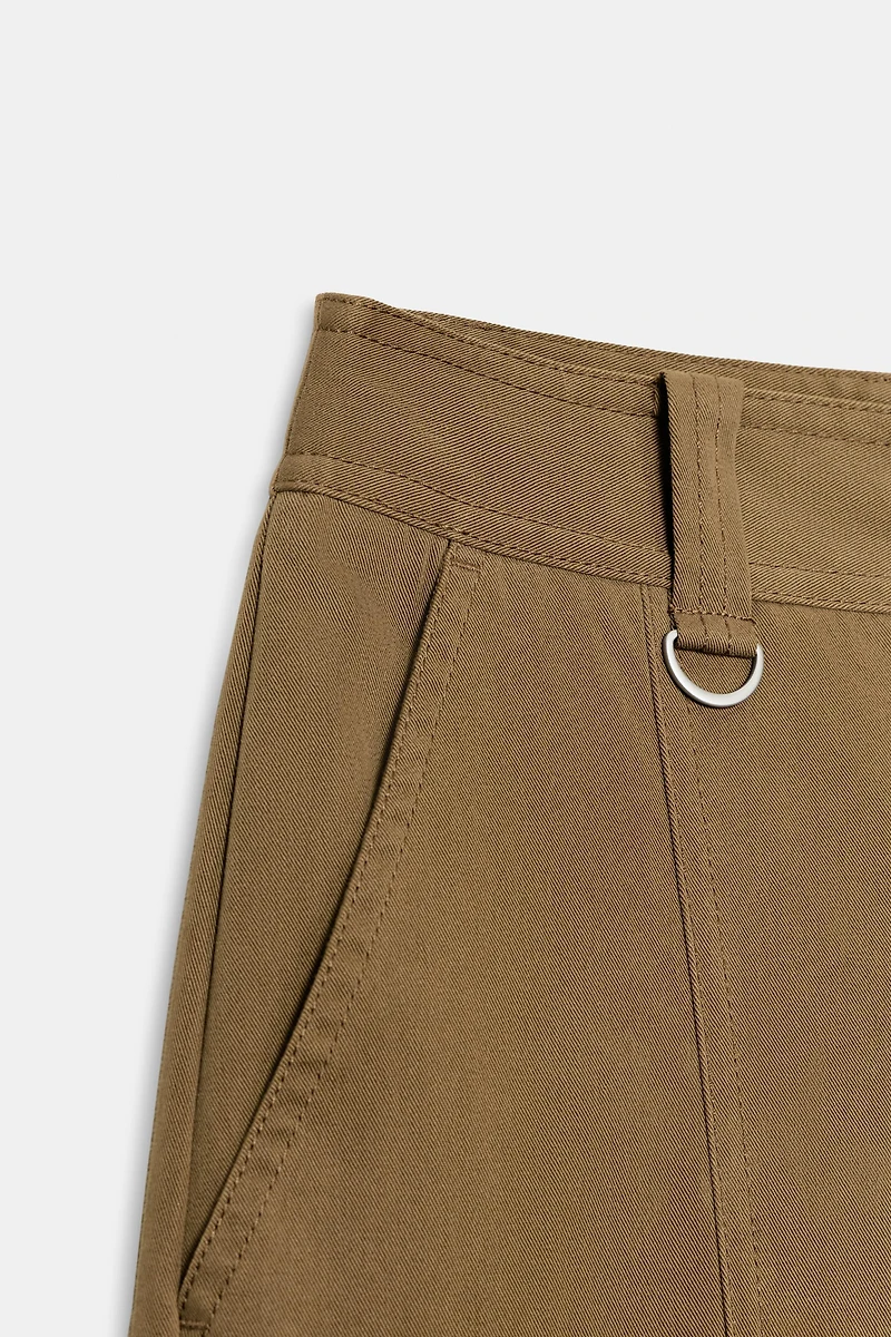 PANTALON BARREL À POCHES CARGO