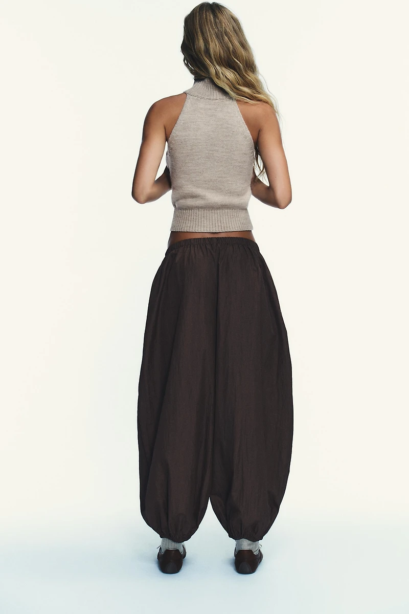 PANTALON BOUFFANT EN NYLON