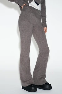 90% WOOL FLARE SKI COLLECTION PANTS
