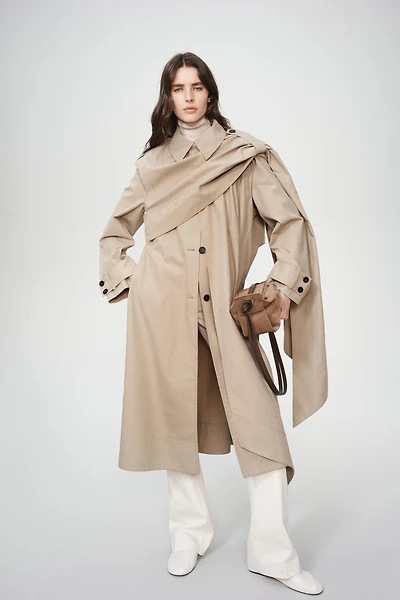 GABARDINE GILET AMOVIBLE 2 EN 1 - THE ITEM ZARA WOMAN